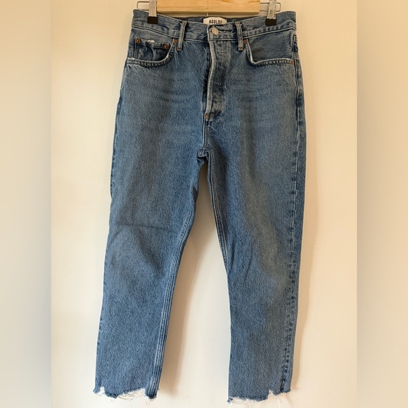 Agolde Riley Crop size 27 jeans - Picture 1 of 8